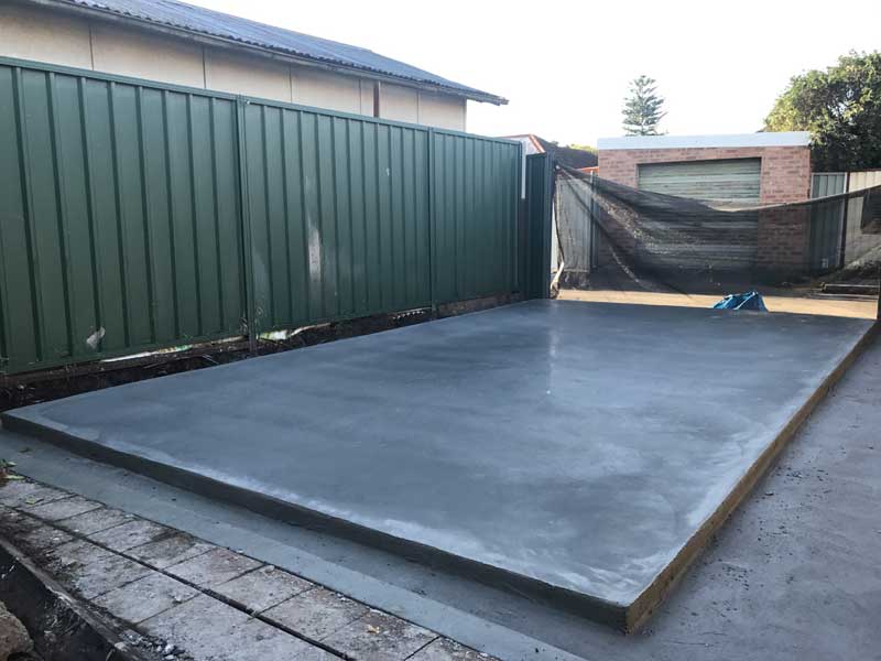 Slab ready