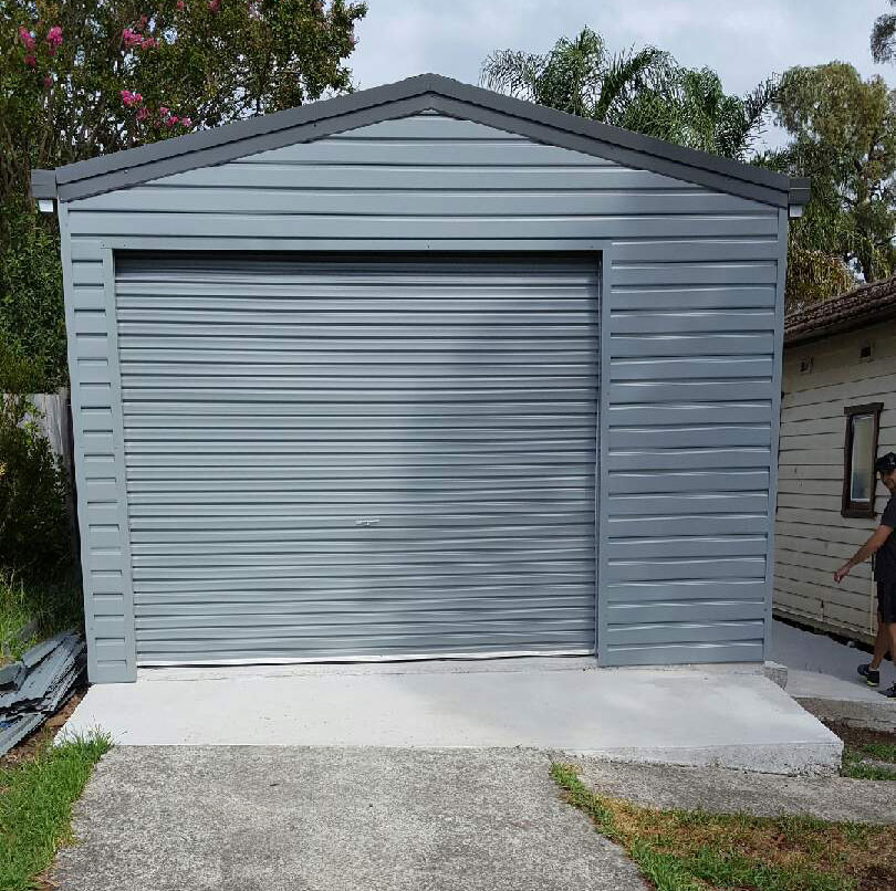 Offset garage door (not centered)